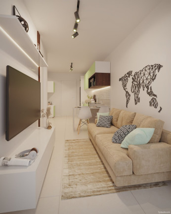 Imagem Apartamento com 1 Quarto à Venda, 35 m² em Portão - Curitiba Imagem Apartamento com 1 Quarto à Venda, 35 m² em Portão - Curitiba
