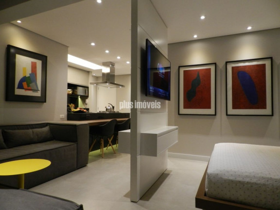 Imagem Apartamento com 1 Quarto à Venda, 49 m² em Brooklin Paulista - São Paulo