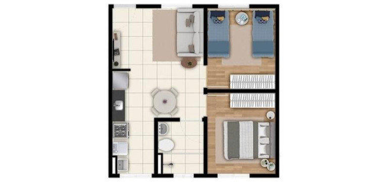 Imagem Imóvel com 2 Quartos à Venda, 42 m² em Valentina Figueiredo - Ribeirão Preto Imagem Imóvel com 2 Quartos à Venda, 42 m² em Valentina Figueiredo - Ribeirão Preto