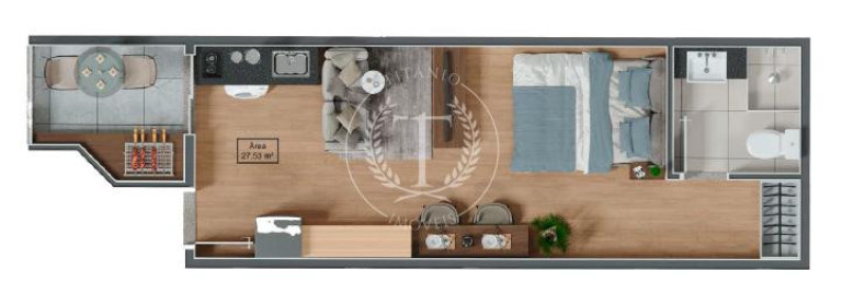 Imagem Apartamento com 1 Quarto à Venda, 24 m² em Cidade Mãe Do Céu - São Paulo