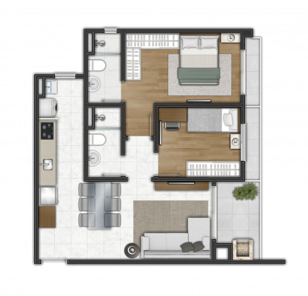 Imagem Apartamento com 2 Quartos à Venda, 67 m² em Nossa Senhora De Fátima - Taquara Imagem Apartamento com 2 Quartos à Venda, 67 m² em Nossa Senhora De Fátima - Taquara