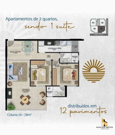 Imagem Apartamento com 2 Quartos à Venda, 78 m² em Praia Do Morro - Guarapari Imagem Apartamento com 2 Quartos à Venda, 78 m² em Praia Do Morro - Guarapari