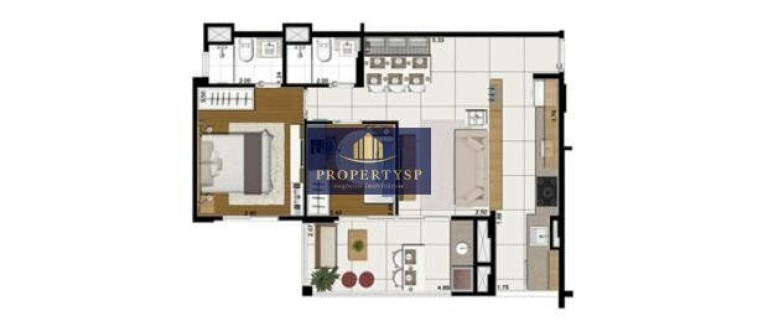 Imagem Apartamento com 2 Quartos à Venda, 65 m² em Barra Funda - São Paulo Imagem Apartamento com 2 Quartos à Venda, 65 m² em Barra Funda - São Paulo