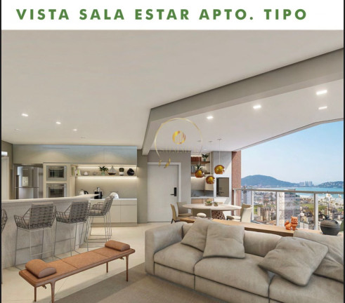 Imagem Apartamento com 3 Quartos à Venda, 114 m² em Enseada - Guarujá