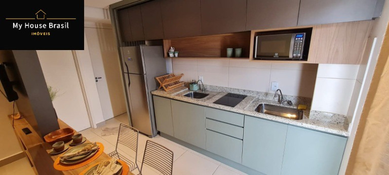 Imagem Flat com 1 Quarto para Alugar, 35 m² em Vila Nilo - São Paulo