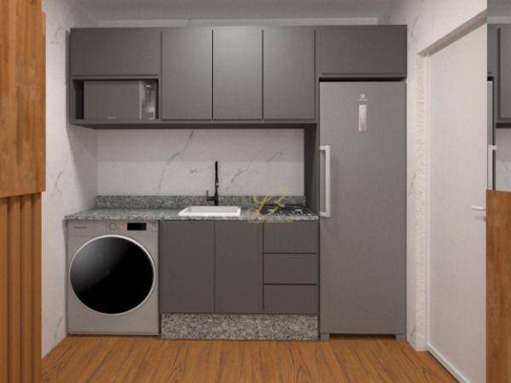 Imagem Apartamento com 1 Quarto à Venda, 27 m² em Portão - Curitiba