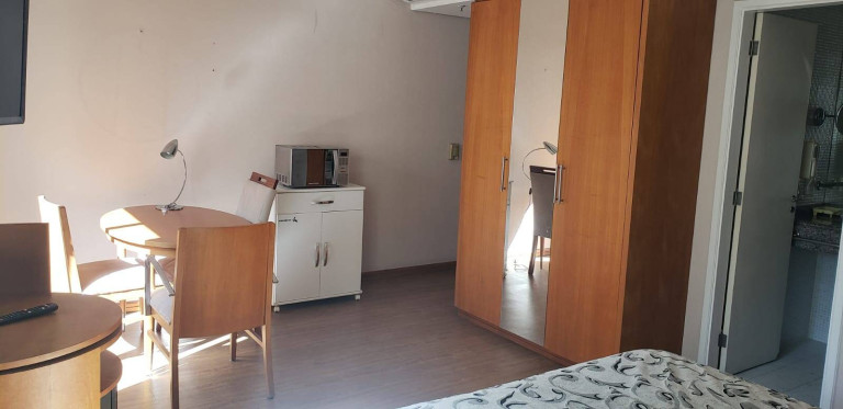 Imagem Apartamento com 1 Quarto para Alugar, 27 m² em Indianópolis - São Paulo Imagem Apartamento com 1 Quarto para Alugar, 27 m² em Indianópolis - São Paulo