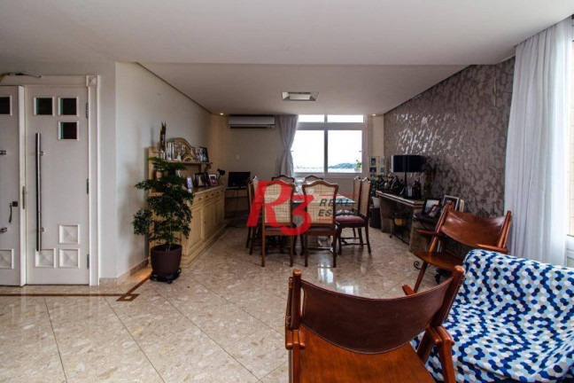 Imagem Apartamento com 3 Quartos à Venda, 190 m² em José Menino - Santos Imagem Apartamento com 3 Quartos à Venda, 190 m² em José Menino - Santos