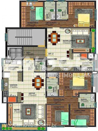 Apartamento com 2 Quartos à Venda, 77 m² em Centro - Sao Leopoldo
