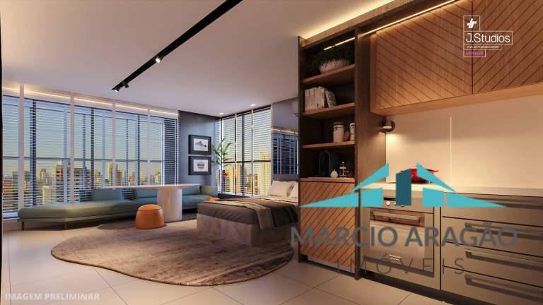 Imagem Apartamento com 1 Quarto à Venda, 25 m² em Aldeota - Fortaleza Imagem Apartamento com 1 Quarto à Venda, 25 m² em Aldeota - Fortaleza