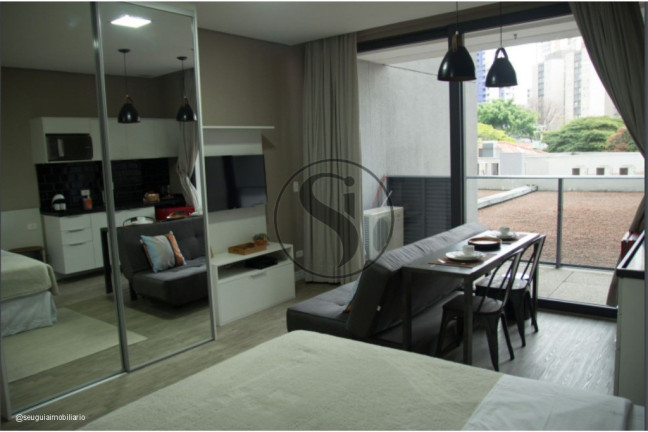 Imagem Apartamento com 1 Quarto para Alugar, 35 m² em Vila Olímpia - São Paulo Imagem Apartamento com 1 Quarto para Alugar, 35 m² em Vila Olímpia - São Paulo