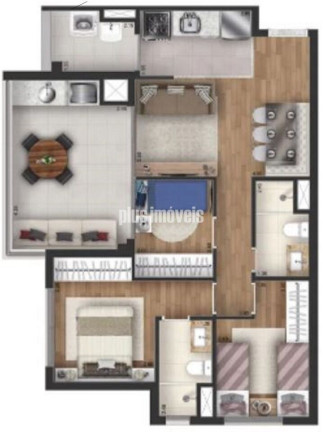 Imagem Apartamento com 3 Quartos à Venda, 76 m² em Butantã - São Paulo Imagem Apartamento com 3 Quartos à Venda, 76 m² em Butantã - São Paulo