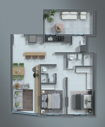 Imagem Apartamento com 3 Quartos à Venda, 124 m² em Navegantes - Capão Da Canoa