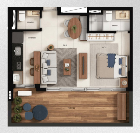 Imagem Apartamento com 2 Quartos à Venda, 74 m² em Serrinha - Goiânia