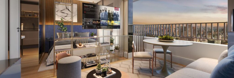 Imagem Apartamento com 1 Quarto à Venda, 47 m² em Moema - São Paulo Imagem Apartamento com 1 Quarto à Venda, 47 m² em Moema - São Paulo