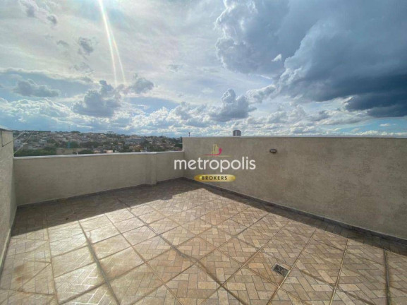 Imagem Cobertura com 3 Quartos à Venda, 166 m² em Vila Tibiriçá - Santo André