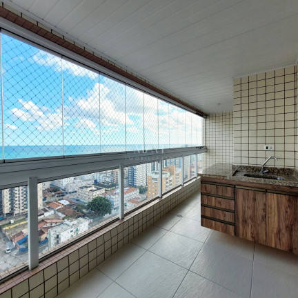 Imagem Apartamento com 3 Quartos à Venda, 155 m² em Guilhermina - Praia Grande