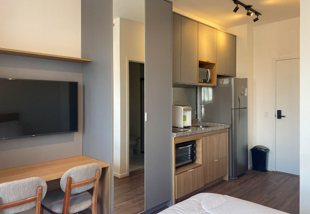 Imagem Apartamento com 1 Quarto para Alugar, 21 m² em Vila Mariana - São Paulo