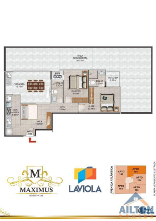Imagem Apartamento com 2 Quartos à Venda, 69 m² em Praia Do Morro - Guarapari