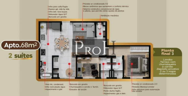 Imagem Apartamento com 2 Quartos à Venda, 68 m² em Barcelona - São Caetano Do Sul Imagem Apartamento com 2 Quartos à Venda, 68 m² em Barcelona - São Caetano Do Sul