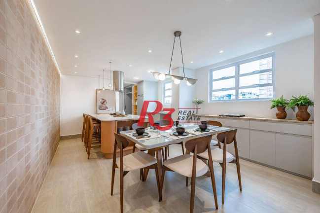 Imagem Apartamento com 4 Quartos à Venda, 310 m² em Boqueirão - Santos