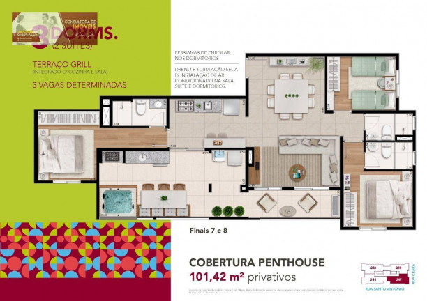 Imagem Apartamento com 3 Quartos à Venda, 68 m² em Vila Galvão - Guarulhos Imagem Apartamento com 3 Quartos à Venda, 68 m² em Vila Galvão - Guarulhos