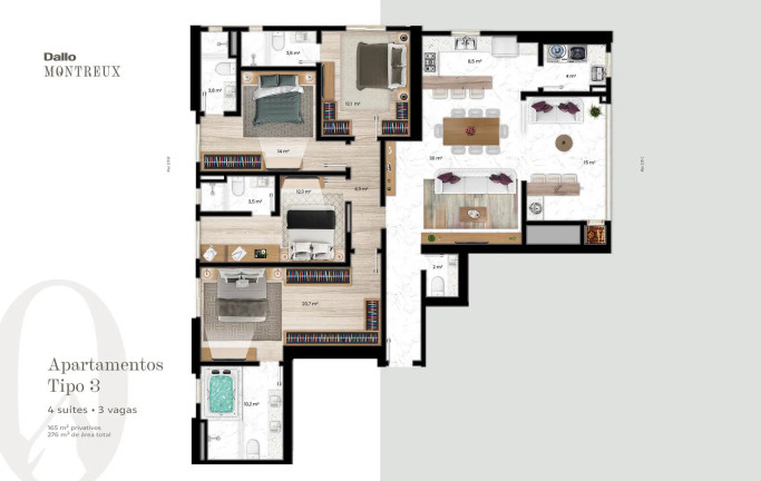 Imagem Apartamento com 4 Quartos à Venda, 165 m² em Centro - Itapema