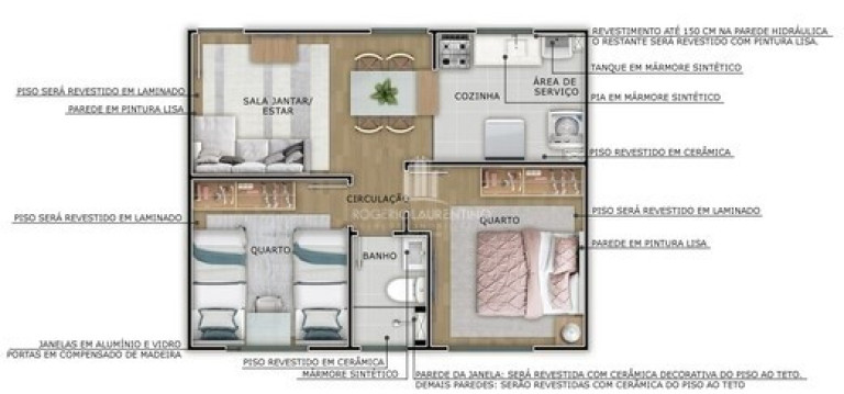 Imagem Apartamento com 2 Quartos à Venda, 40 m² em Jardim Alvorada - Nova Iguaçu