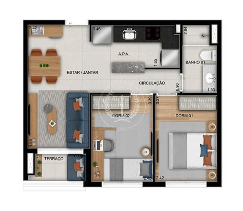 Imagem Apartamento com 1 Quarto à Venda, 30 m² em Quarta Parada - São Paulo