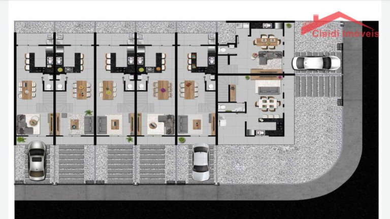 Imagem Sobrado com 2 Quartos à Venda, 72 m² em Jardim Iririú - Joinville