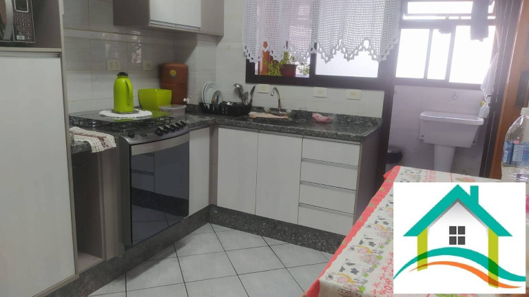 Imagem Apartamento com 3 Quartos à Venda, 139 m² em Vila Scarpelli - Santo André