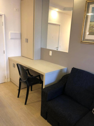 Imagem Apartamento com 1 Quarto para Alugar, 32 m² em Indianópolis - São Paulo Imagem Apartamento com 1 Quarto para Alugar, 32 m² em Indianópolis - São Paulo