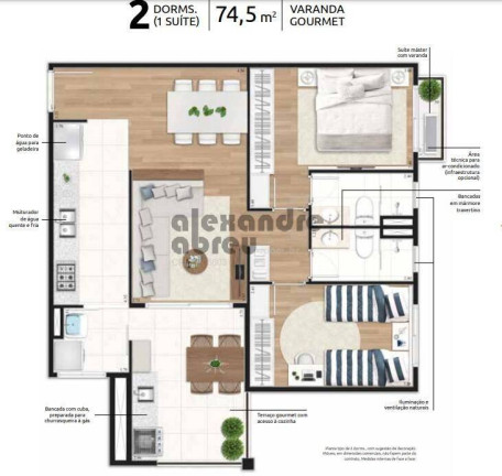 Imagem Apartamento com 2 Quartos à Venda, 74 m² em Jardim São Paulo(zona Norte) - São Paulo Imagem Apartamento com 2 Quartos à Venda, 74 m² em Jardim São Paulo(zona Norte) - São Paulo