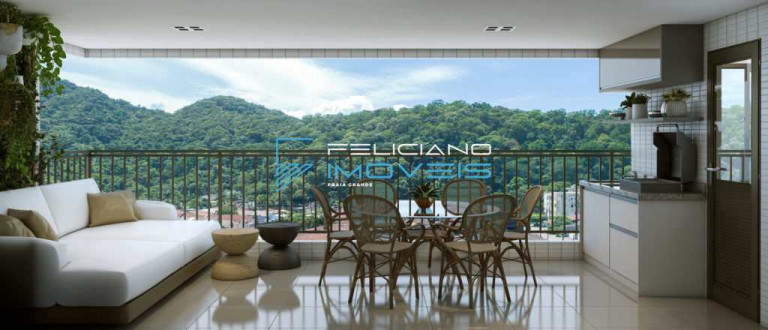Imagem Apartamento com 3 Quartos à Venda, 124 m² em Canto Do Forte - Praia Grande Imagem Apartamento com 3 Quartos à Venda, 124 m² em Canto Do Forte - Praia Grande