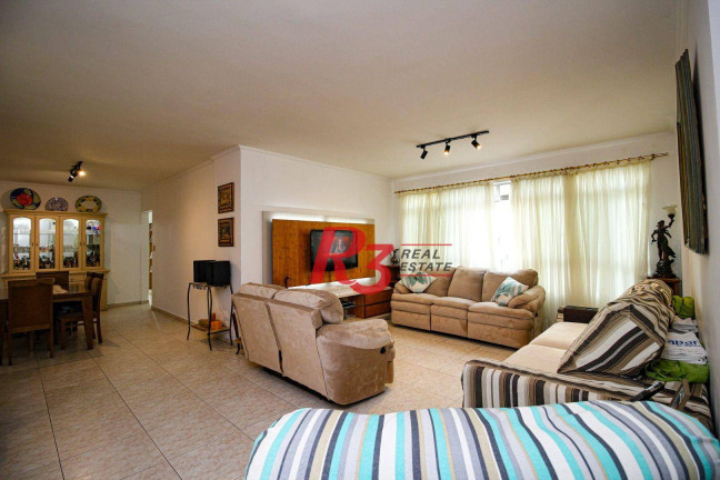 Apartamento com 3 Quartos à Venda, 153 m² em Ponta Da Praia - Santos