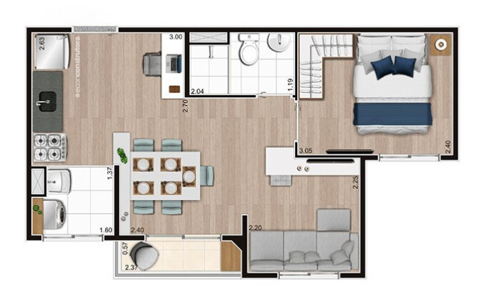 Imagem Apartamento com 2 Quartos à Venda, 37 m² em Ipiranga - São Paulo Imagem Apartamento com 2 Quartos à Venda, 37 m² em Ipiranga - São Paulo