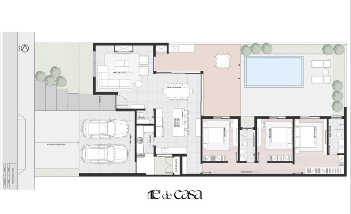 Casa de Condomínio com 3 Quartos à Venda, 180 m² em Conventos - Lajeado