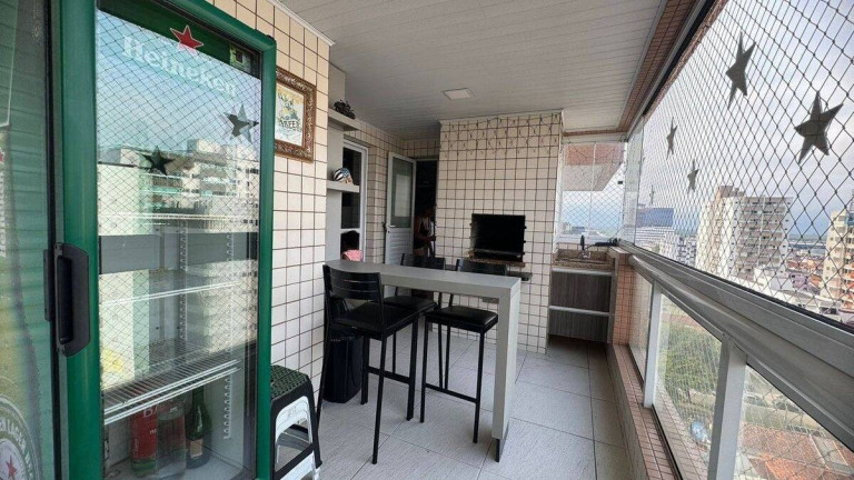 Imagem Apartamento com 2 Quartos à Venda, 100 m² em Guilhermina - Praia Grande