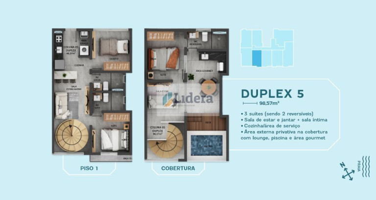 Imagem Apartamento com 3 Quartos à Venda, 75 m² em Intermares - Cabedelo