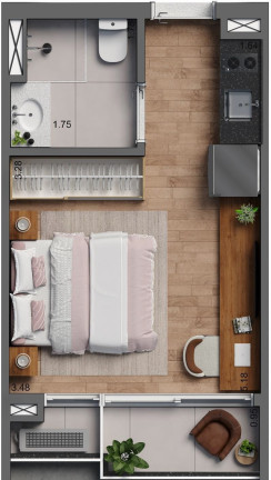Imagem Imóvel com 1 Quarto à Venda, 38 m² em Cerqueira César - São Paulo Imagem Imóvel com 1 Quarto à Venda, 38 m² em Cerqueira César - São Paulo