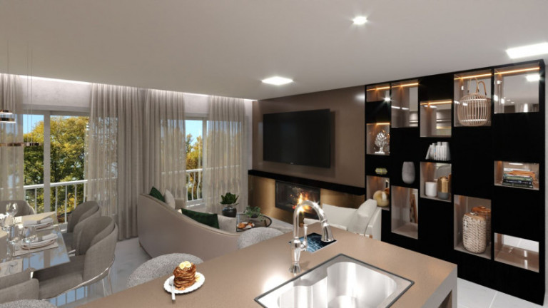 Apartamento com 2 Quartos à Venda, 82 m² em Planalto - Gramado