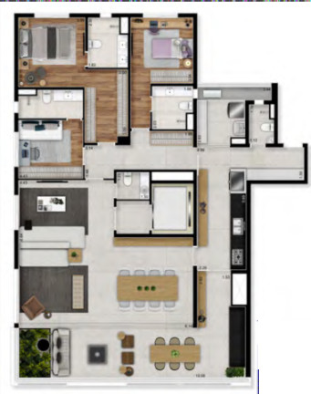 Imagem Apartamento com 3 Quartos à Venda, 270 m² em Jardim Vila Mariana - São Paulo