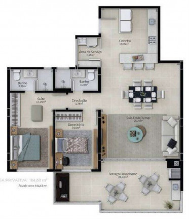 Imagem Imóvel com 3 Quartos à Venda, 166 m² em Jurerê - Florianópolis