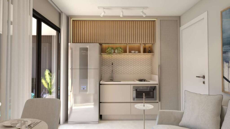 Imagem Apartamento com 1 Quarto à Venda, 21 m² em Novo Mundo - Curitiba Imagem Apartamento com 1 Quarto à Venda, 21 m² em Novo Mundo - Curitiba