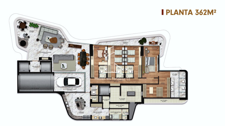 Imagem Apartamento com 4 Quartos à Venda, 368 m² em Meireles - Fortaleza Imagem Apartamento com 4 Quartos à Venda, 368 m² em Meireles - Fortaleza