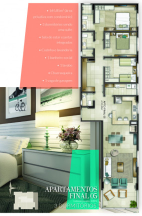 Imagem Apartamento com 1 Quarto à Venda, 77 m² em Centro - Capão Da Canoa Imagem Apartamento com 1 Quarto à Venda, 77 m² em Centro - Capão Da Canoa