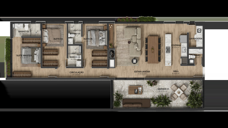 Imagem Imóvel com 3 Quartos à Venda, 155 m² em Tristeza - Porto Alegre Imagem Imóvel com 3 Quartos à Venda, 155 m² em Tristeza - Porto Alegre