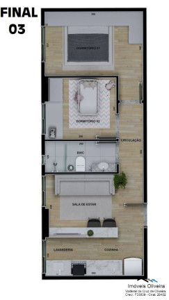 Imagem Apartamento com 2 Quartos à Venda, 63 m² em Centro - Cascavel Imagem Apartamento com 2 Quartos à Venda, 63 m² em Centro - Cascavel