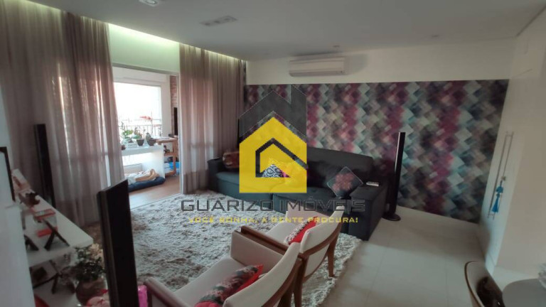 Apartamento com 3 Quartos à Venda, 96 m² em Vila Valparaíso - Santo André