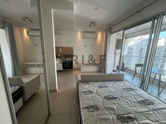 Imagem Apartamento com 1 Quarto para Alugar, 37 m² em Brooklin  - São Paulo